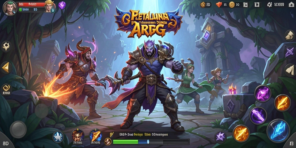 Gameplay seru dalam dunia fantasi 8ID.
