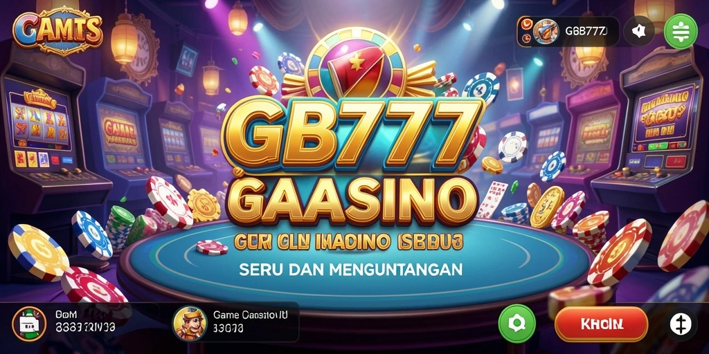 Screenshot gameplay GB777 menampilkan suasana kasino yang menarik.
