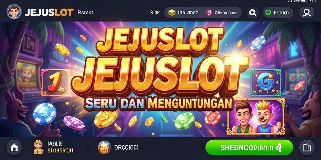 Gameplay seru dan menarik di aplikasi JEJUSLOT.