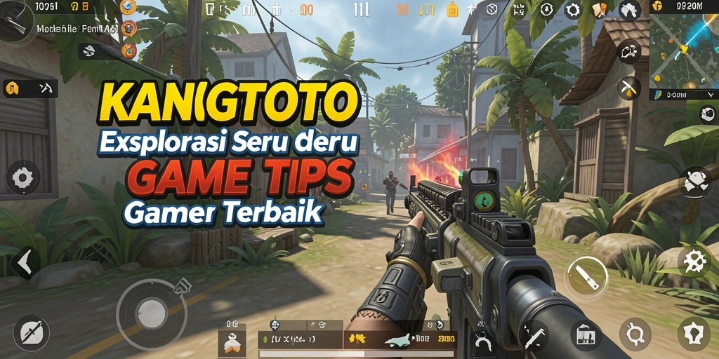 Screenshot KANGTOTO menampilkan aksi tembak-menembak yang mendebarkan.