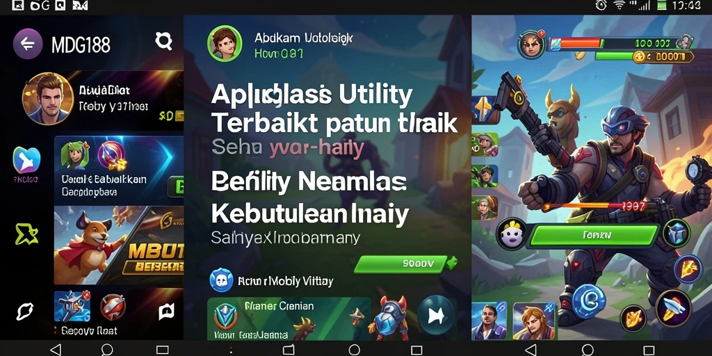 Tampilan antarmuka MDG188 yang intuitif dan menarik