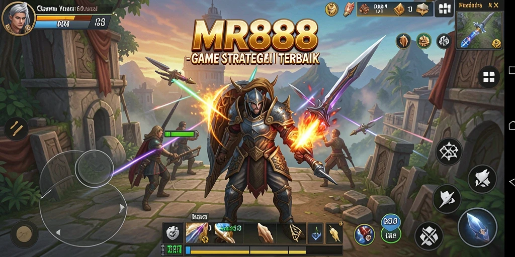 Tampilan menarik gameplay dari MR888 yang penuh strategi.