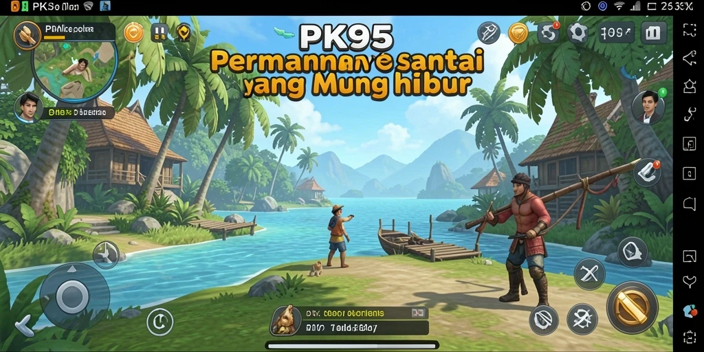 Tampilan gameplay seru dan menarik di PK95.