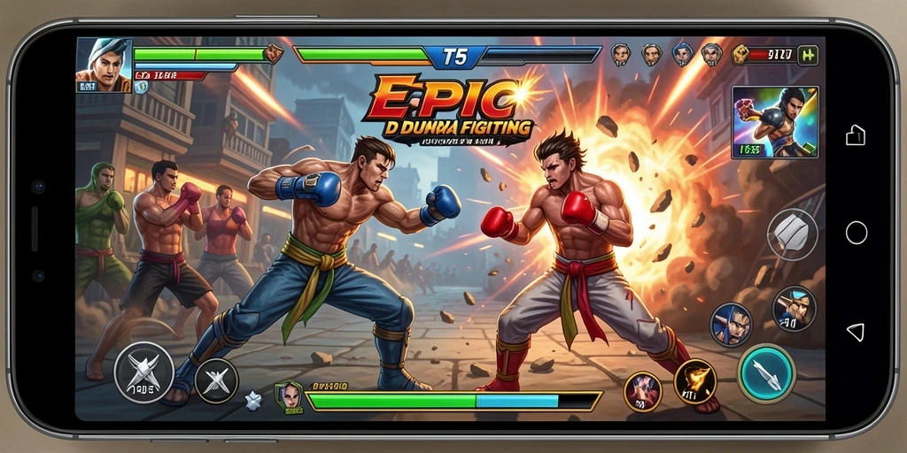 Tampilan interaktif gameplay T6 dengan aksi pertarungan yang mendebarkan.