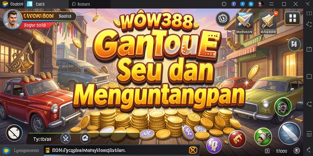 Tampilan gameplay WOW388 yang penuh aksi dan strategi Tycoon.